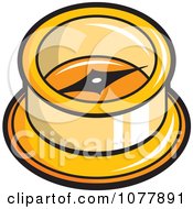 Clipart Pirate Compass Royalty Free Vector Illustration