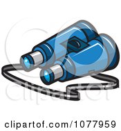 Clipart Spy Gear Binoculars Royalty Free Vector Illustration by jtoons #COLLC1077959-0139