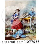 Molly Pitcher Royalty Free Historical Clip Art