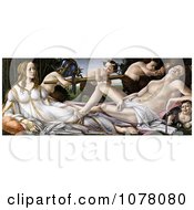 Poster, Art Print Of Painting Of The Gods Venus And Mars And Satyrs By Alessandro Botticelli