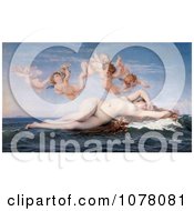 Nude Woman Floating On Ocean Waves Cherubs Above Her The Birth Of Venus By Alexandre Cabanel