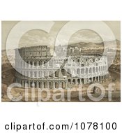 Poster, Art Print Of Roman Coliseum