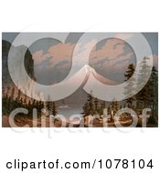 Poster, Art Print Of Mount Hood