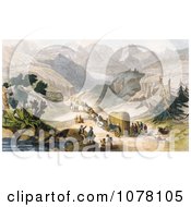 Poster, Art Print Of Emigrant Party Wagon Train