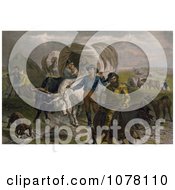 Emigrants Royalty Free Historical Clip Art by JVPD #COLLC1078110-0002