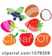 Poster, Art Print Of Berries And Fruit