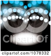 Clipart Sports Spotlight Shining Down Royalty Free Vector Illustration