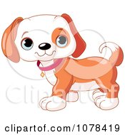 Poster, Art Print Of Cute Beagle Puppy Standing