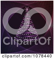 Poster, Art Print Of Purple Christmas Tree