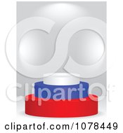 Poster, Art Print Of 3d Russian Flag Podium