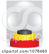 Poster, Art Print Of 3d Belgium Flag Podium