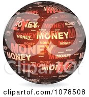Poster, Art Print Of Red Money Sphere