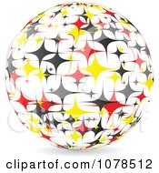 Poster, Art Print Of Starry German Sphere