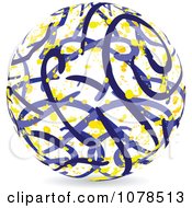 Clipart Abstract European Sphere Royalty Free Vector Illustration by Andrei Marincas