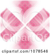Clipart Abstract Pink Dots Background Royalty Free Vector Illustration