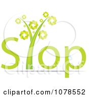 Poster, Art Print Of Green Stop Plant