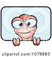 Clipart Happy Lizard 1 Royalty Free Vector Illustration