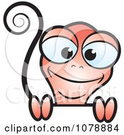 Clipart Happy Lizard 2 Royalty Free Vector Illustration