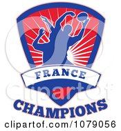 Poster, Art Print Of France Champions Rugby Shield
