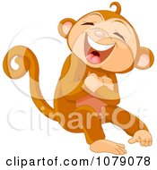 Poster, Art Print Of Monkey Laughing Out Loud