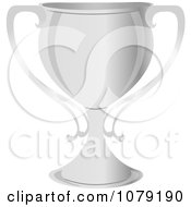 Clipart Silver Trophy Cup Royalty Free Vector Illustration by Pams Clipart