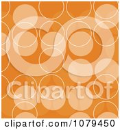 Poster, Art Print Of Orange Retro Circle Background