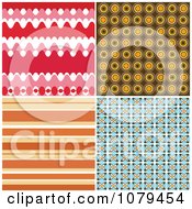 Poster, Art Print Of Set Of Retro Backgrounds