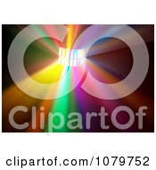 Clipart Colorful Disco Light Background Royalty Free Vector Illustration by dero