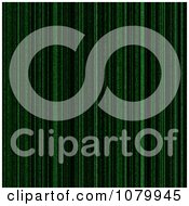 Clipart Green And Black Matrix Background Royalty Free Illustration