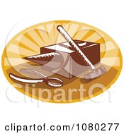 Clipart Retro Hammer Pliers And Anvil Logo Royalty Free Vector Illustration