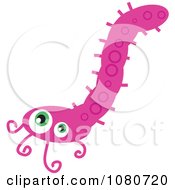 Clipart Pink Germ Doodle Royalty Free Vector Illustration by Prawny