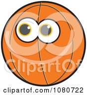 Poster, Art Print Of Smiling Basketball