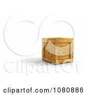 Poster, Art Print Of 3d Wooden Crate