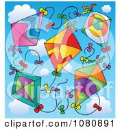 Poster, Art Print Of Colorful Kites In The Sky