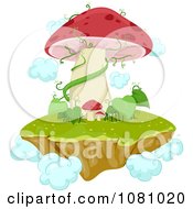 Floating Magical Mushroom Island