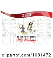 Poster, Art Print Of 2012 Fly Fishing Calendar 1