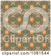 Clipart Seamless Background Pattern Design 1 Royalty Free Vector Illustration by Frisko