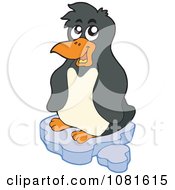 Clipart Happy Penguin Royalty Free Vector Illustration
