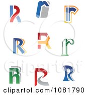 Poster, Art Print Of Letter R Logos