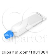 Clipart 3d White Tube Of Toothpaste Royalty Free CGI Illustration
