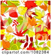 Poster, Art Print Of Background Pattern Of Autumn Leaves