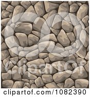 Poster, Art Print Of Gray Cobblestone Background