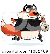 Poster, Art Print Of Fox Robbing A Bank