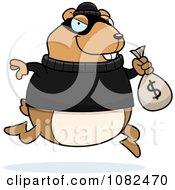 Poster, Art Print Of Hamster Robbing A Bank