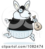 Poster, Art Print Of Rabbit Robbing A Bank