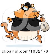 Poster, Art Print Of Cat Robbing A Bank