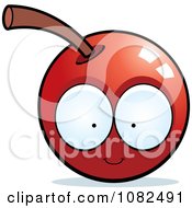 Clipart Cherry Character Royalty Free Vector Illustration