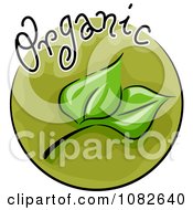 Poster, Art Print Of Organic Leaf Blog Icon