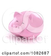 Poster, Art Print Of 3d Fat Piggy Bank