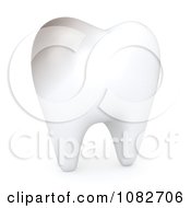 Clipart 3d Human Tooth With A Decaying Section Royalty Free CGI Illustration by BNP Design Studio